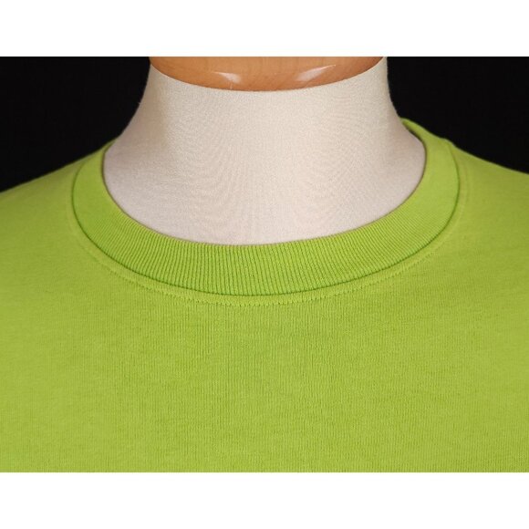 Awake NY Block Out Logo Long Sleeve T-Shirt Size M Mens Green $70 - Picture 4 of 14